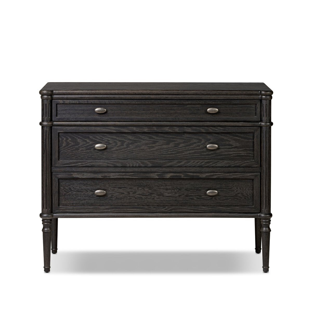 Distressed Black Chest