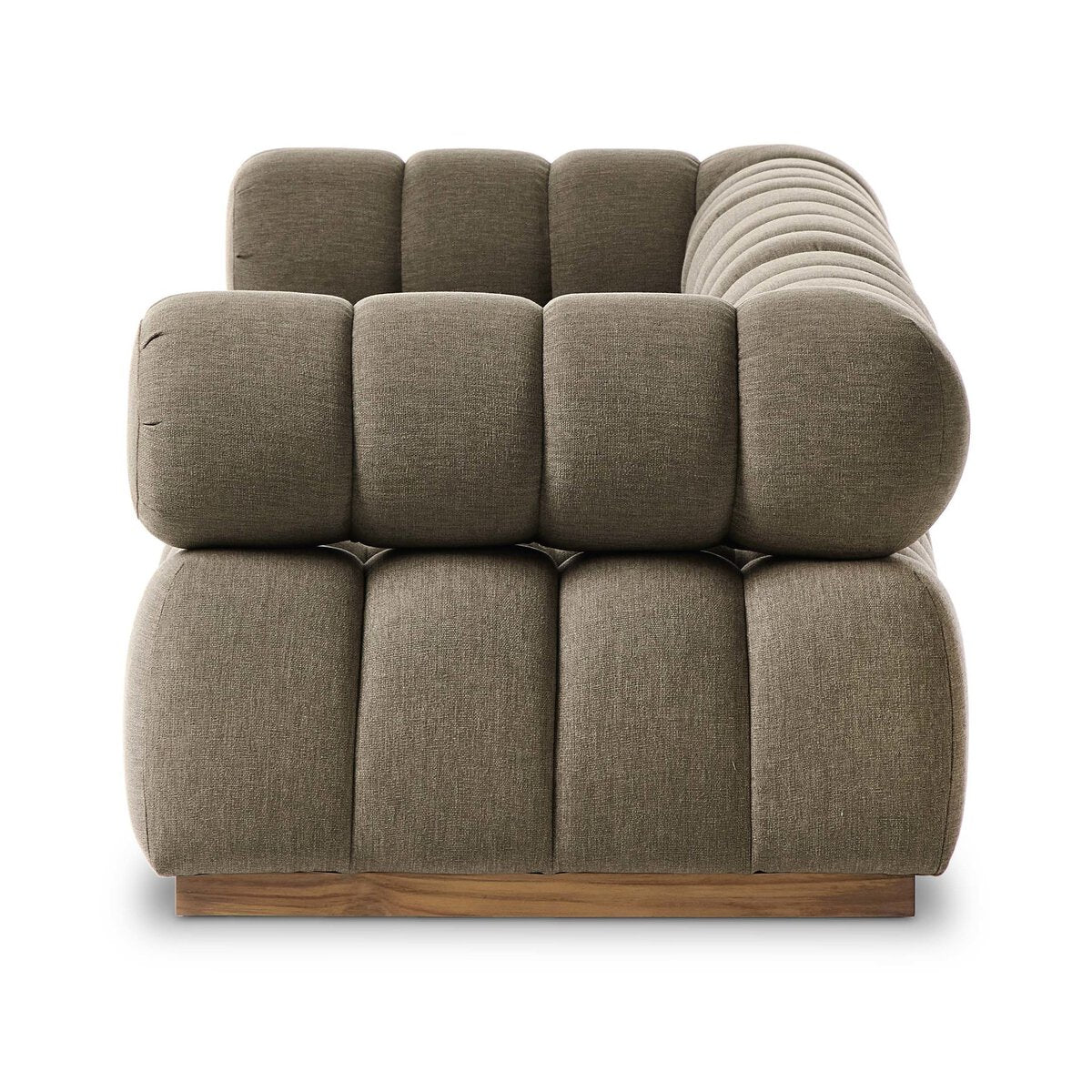 Channeled Outdoor 3 Piece Sectional