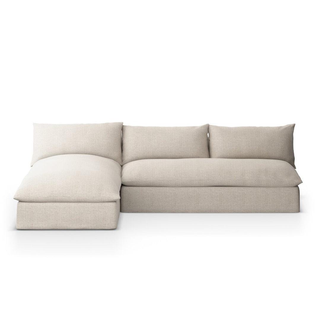 Modern Outdoor 2 Piece Sectional