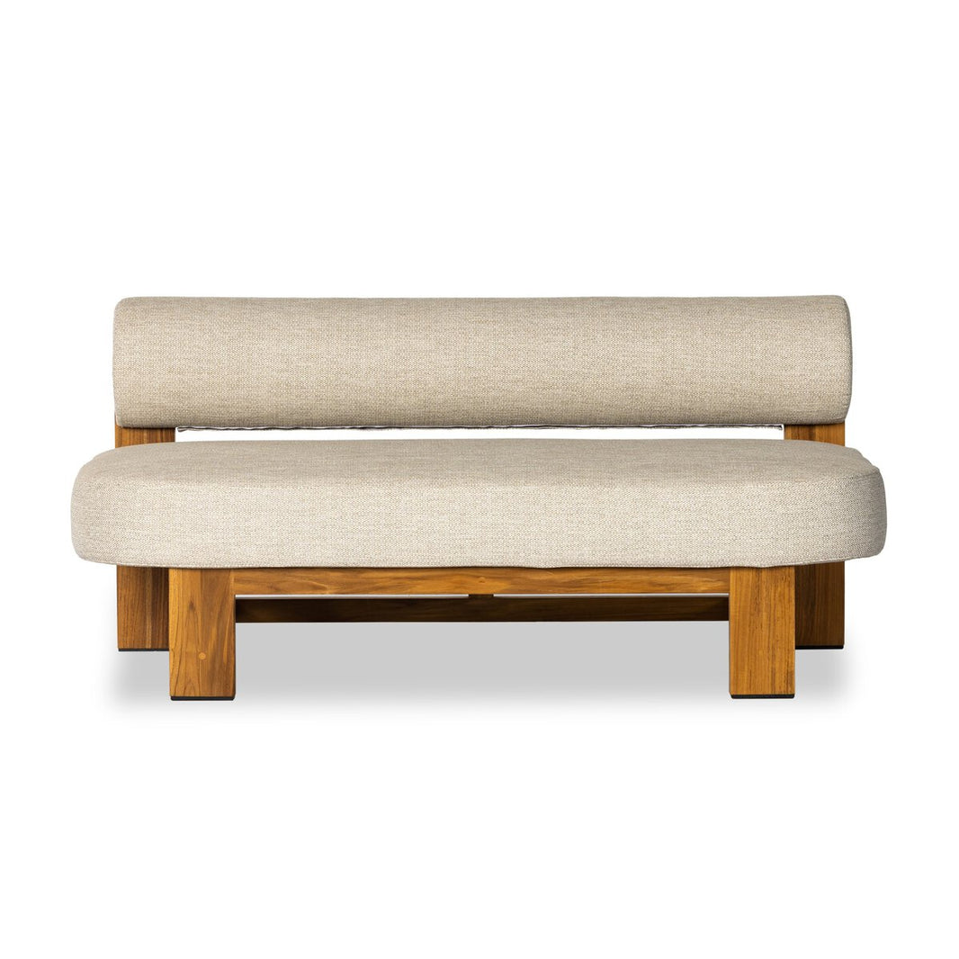 Sculptured Round Bolster Outdoor Sofa