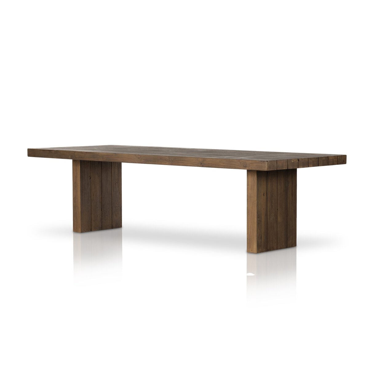 Reclaimed Wood Outdoor Dining Table